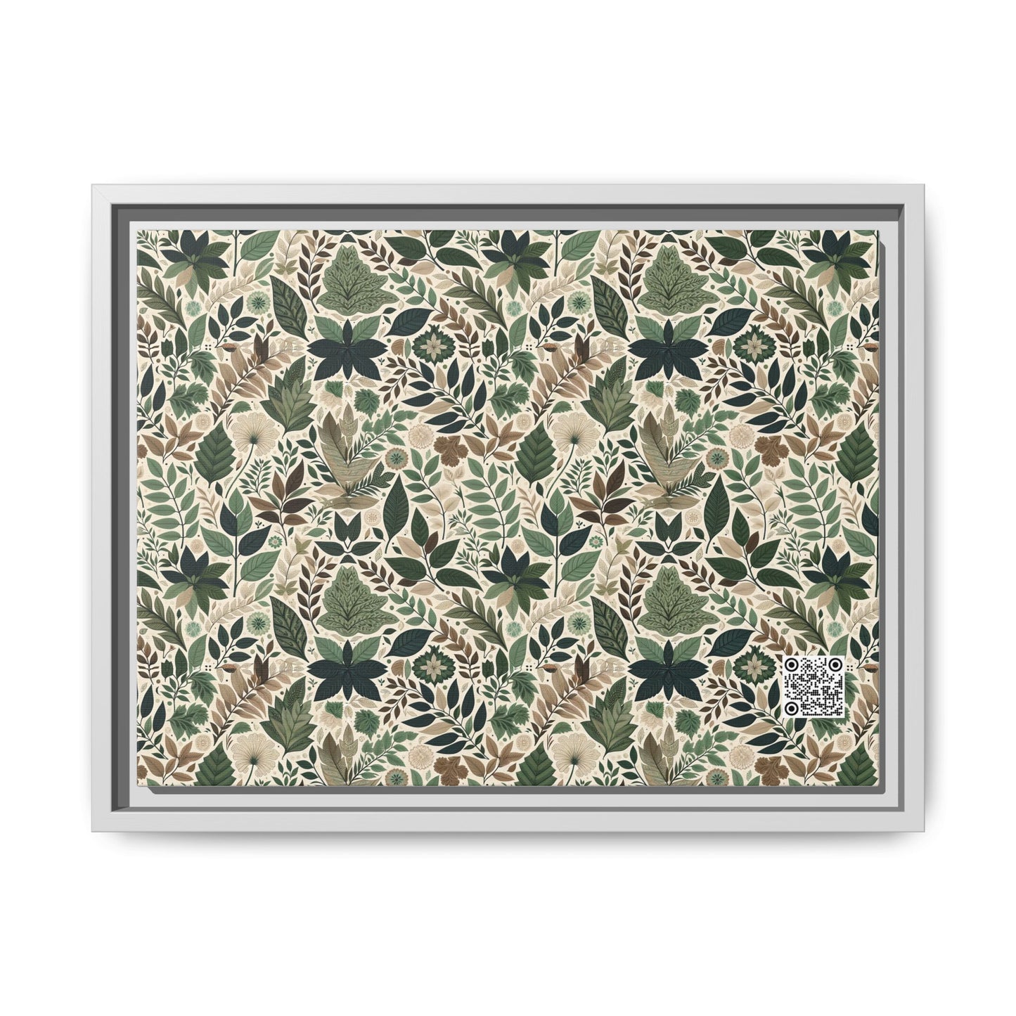 Streetwear Sustainability Environmentally Conscious Streetwear with a Natural Aesthetic Matte Canvas, Framed (multi-color) - 8404 Design-57 A