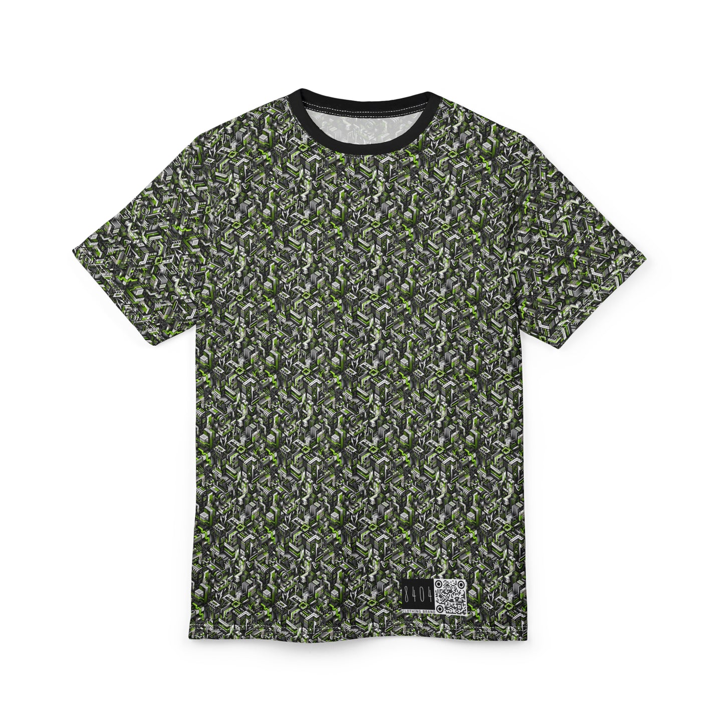 Graffiti Tech Fusion Bold Streetwear Fusion Unisex Cut & Sew Tee - 8404 Design-53