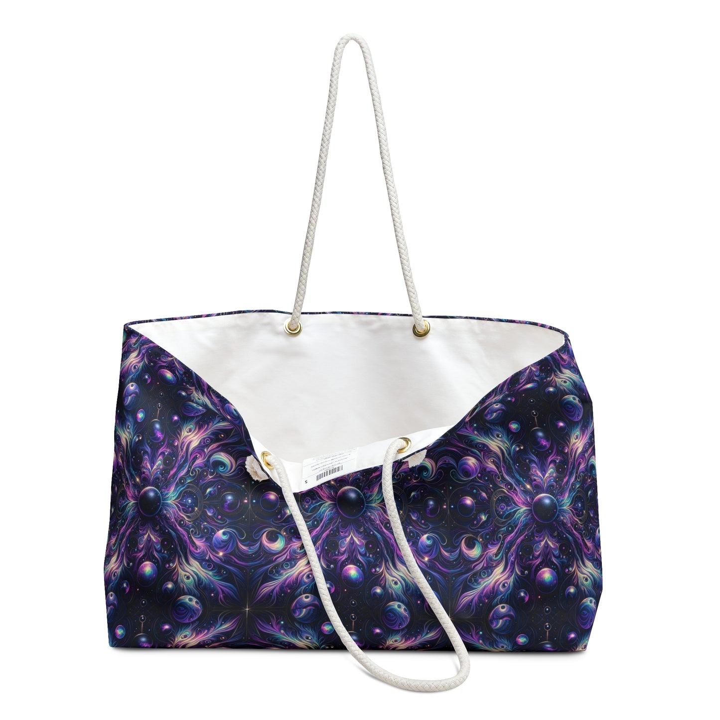 Galactic Hues Tech-Forward Cosmic Fusion Weekender Bag - 8404 Design-41