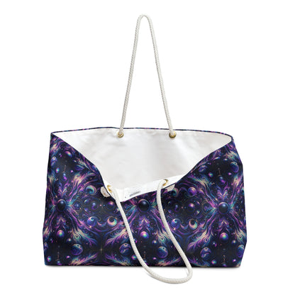 Galactic Hues Tech-Forward Cosmic Fusion Weekender Bag - 8404 Design-41