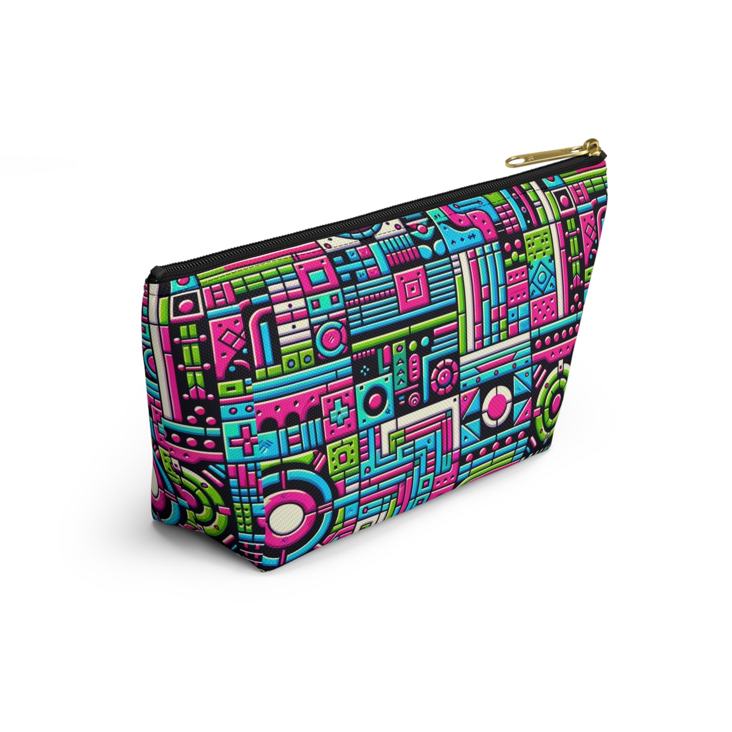Neon Street Pop Vibrant and Eye-catching Accessory Pouch W T-bottom - 8404 Design-62