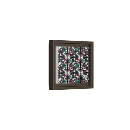 Digital Artistry Digital-native Streetwear Matte Canvas, Framed (multi-color) - 8404 Design-62 B