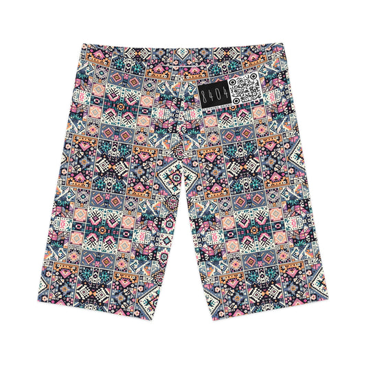 Digital Artisanal Fusion Digital Artisanal Women's Bike Shorts - 8404 Design-65