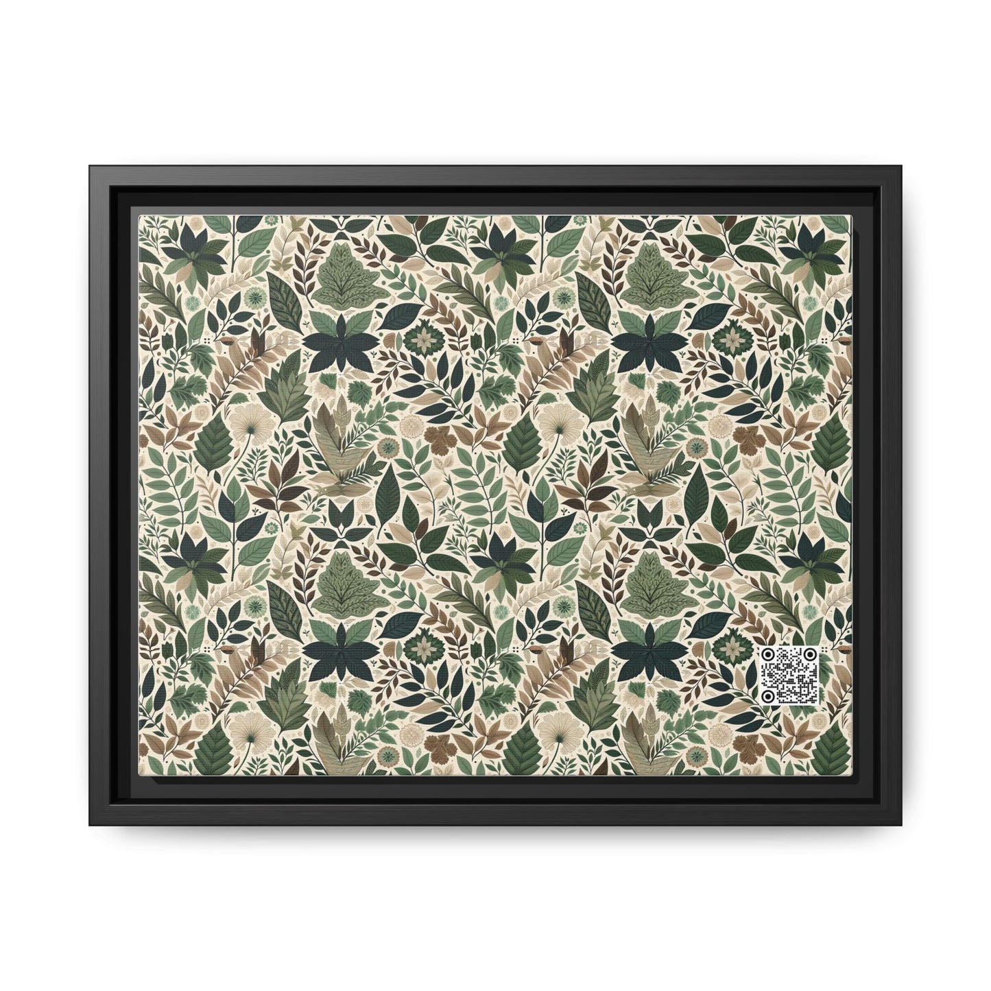 Streetwear Sustainability Environmentally Conscious Streetwear with a Natural Aesthetic Matte Canvas, Framed (multi-color) - 8404 Design-57 A