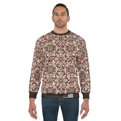 Neo Jomon Sculptural Aesthetics Artisanal Streetwear Sweatshirt - 8404 Design-55