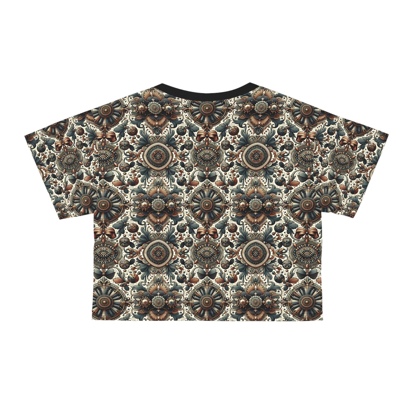 Neo-Dandyism Modern Dandy Streetwear Crop Tee - 8404 Design-51
