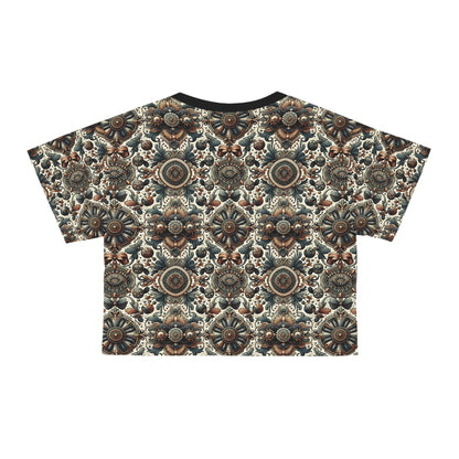 Neo-Dandyism Modern Dandy Streetwear Crop Tee - 8404 Design-51