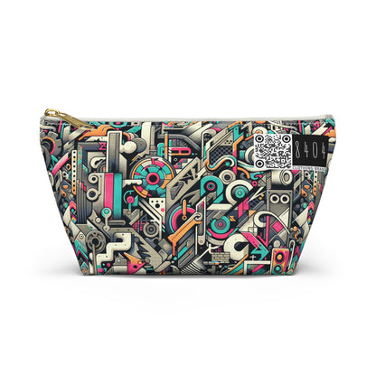 Digital Street Art Urban Street Style Accessory Pouch W T-bottom - 8404 Design-74