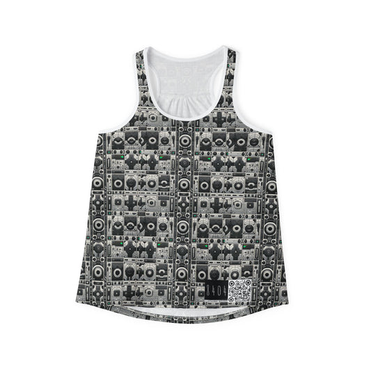 Tech Utility Aesthetics Tech-Forward Minimalism Women's Tank Top - 8404 Design-60