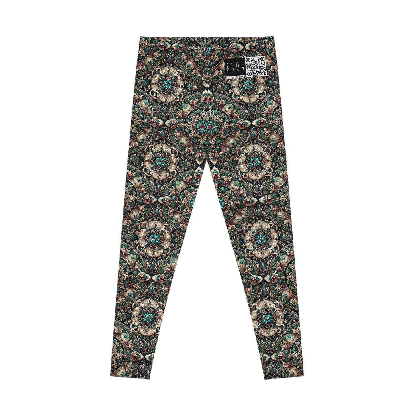 Neo-Dandyism Modern Dandy Streetwear Stretch Leggings - 8404 Design-56