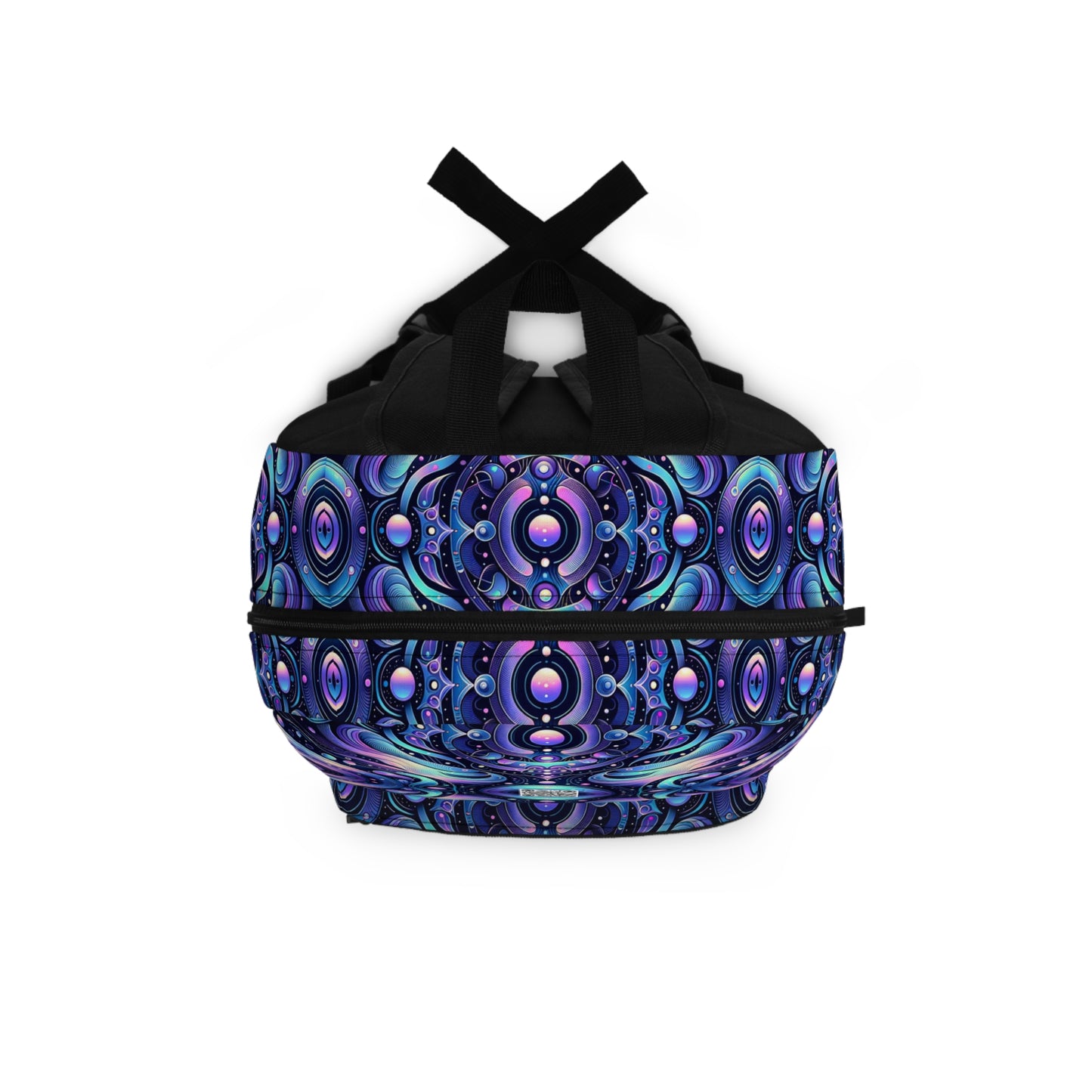 Iridescent Tech Fusion Tech-Forward Streetwear Backpack - 8404 Design-62