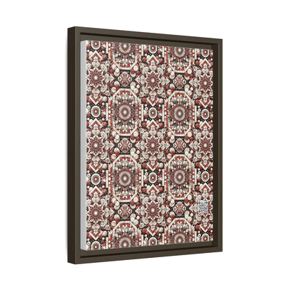 Neo Jomon Sculptural Aesthetics Artisanal Streetwear Matte Canvas, Framed (multi-Color) - 8404 Design-55 A