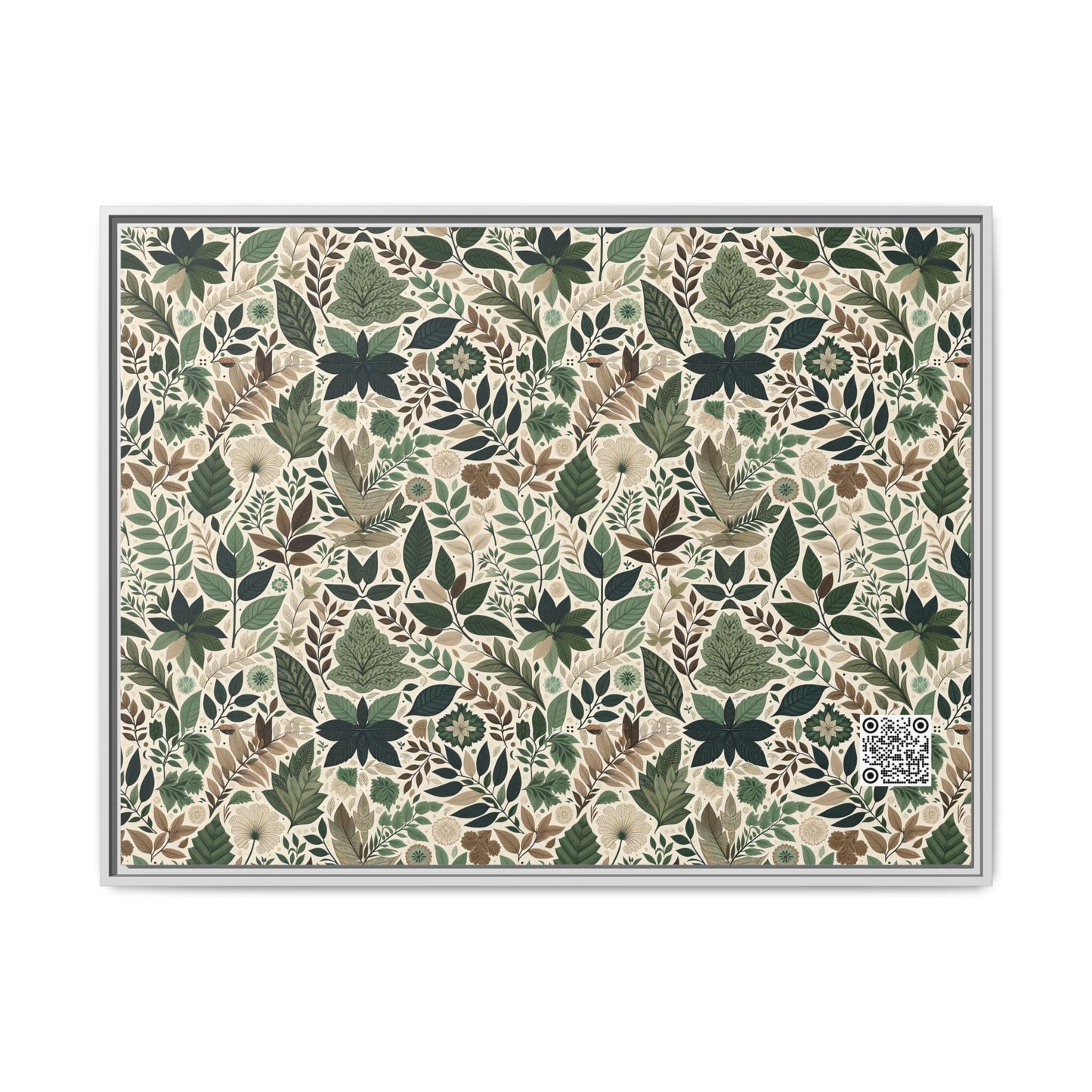 Streetwear Sustainability Environmentally Conscious Streetwear with a Natural Aesthetic Matte Canvas, Framed (multi-color) - 8404 Design-57 A