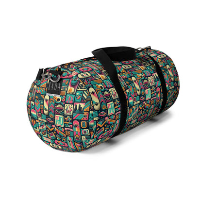 Skate Culture Revival Urban Retro Cool Duffel Bag - 8404 Design-61