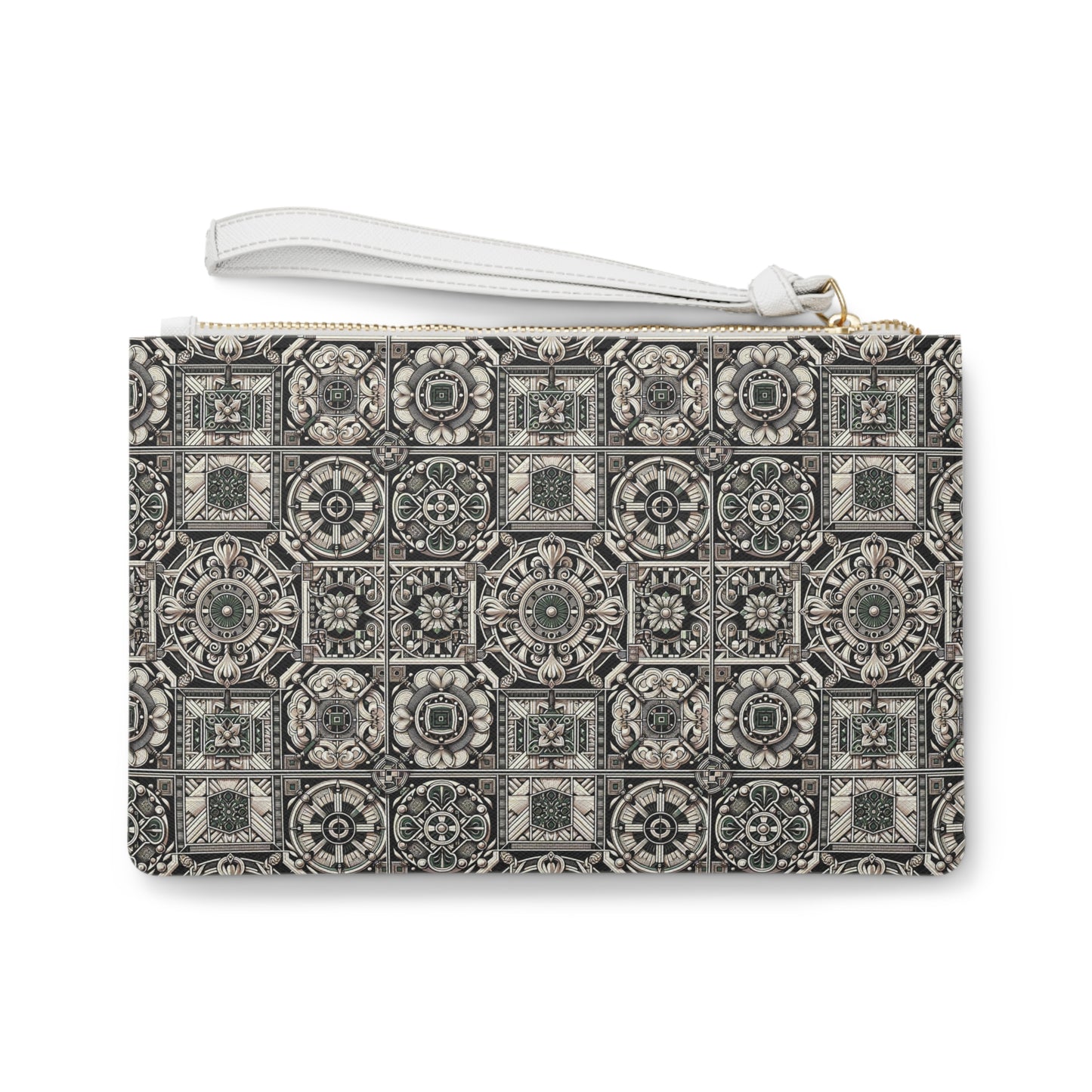 Cyber Garden Party Tech Garden Extravaganza Clutch Bag - 8404 Design-45