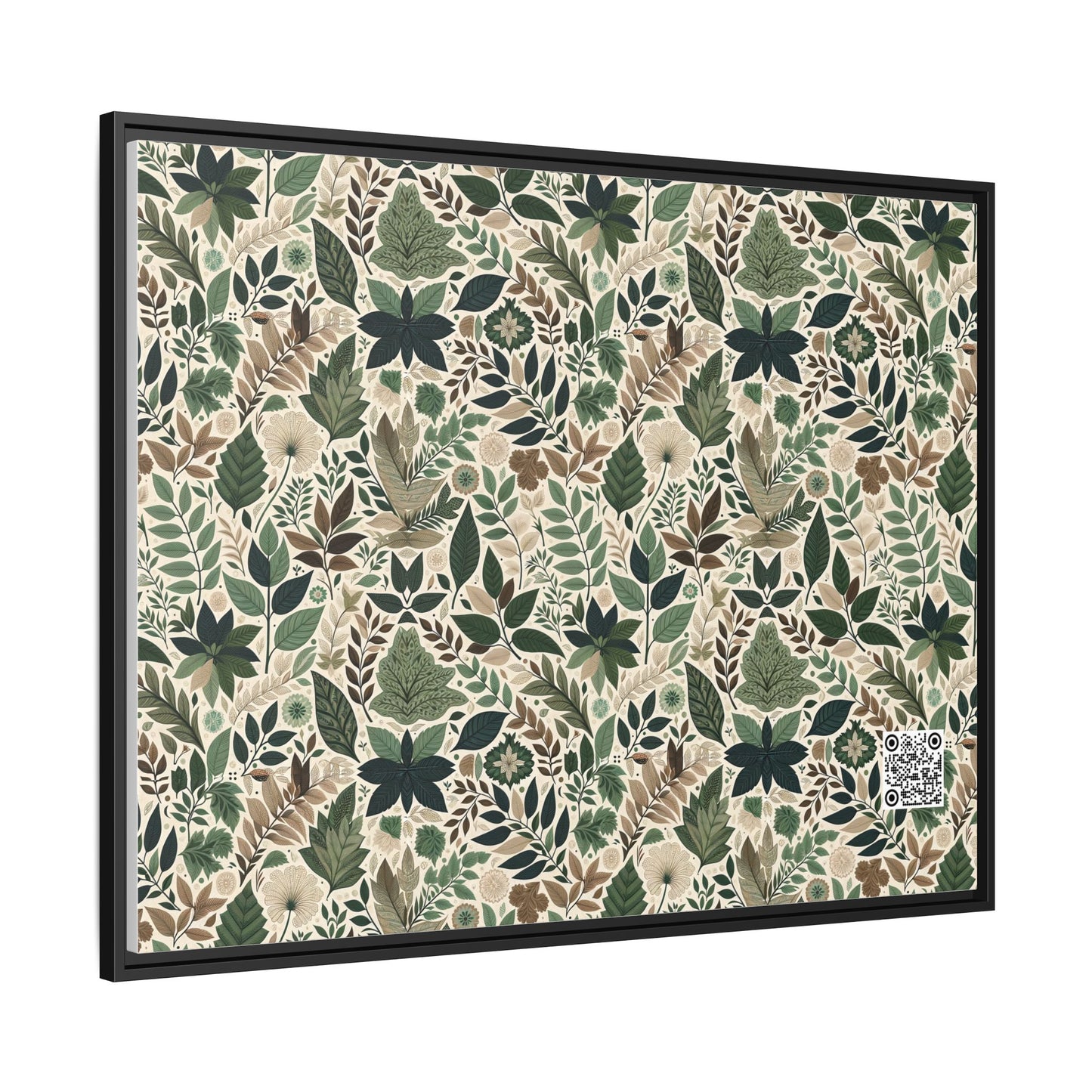 Streetwear Sustainability Environmentally Conscious Streetwear with a Natural Aesthetic Matte Canvas, Framed (multi-color) - 8404 Design-57 A