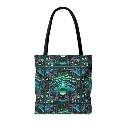 Digital Adventure Graphics Digital Explorer Tote Bag - 8404 Design-59