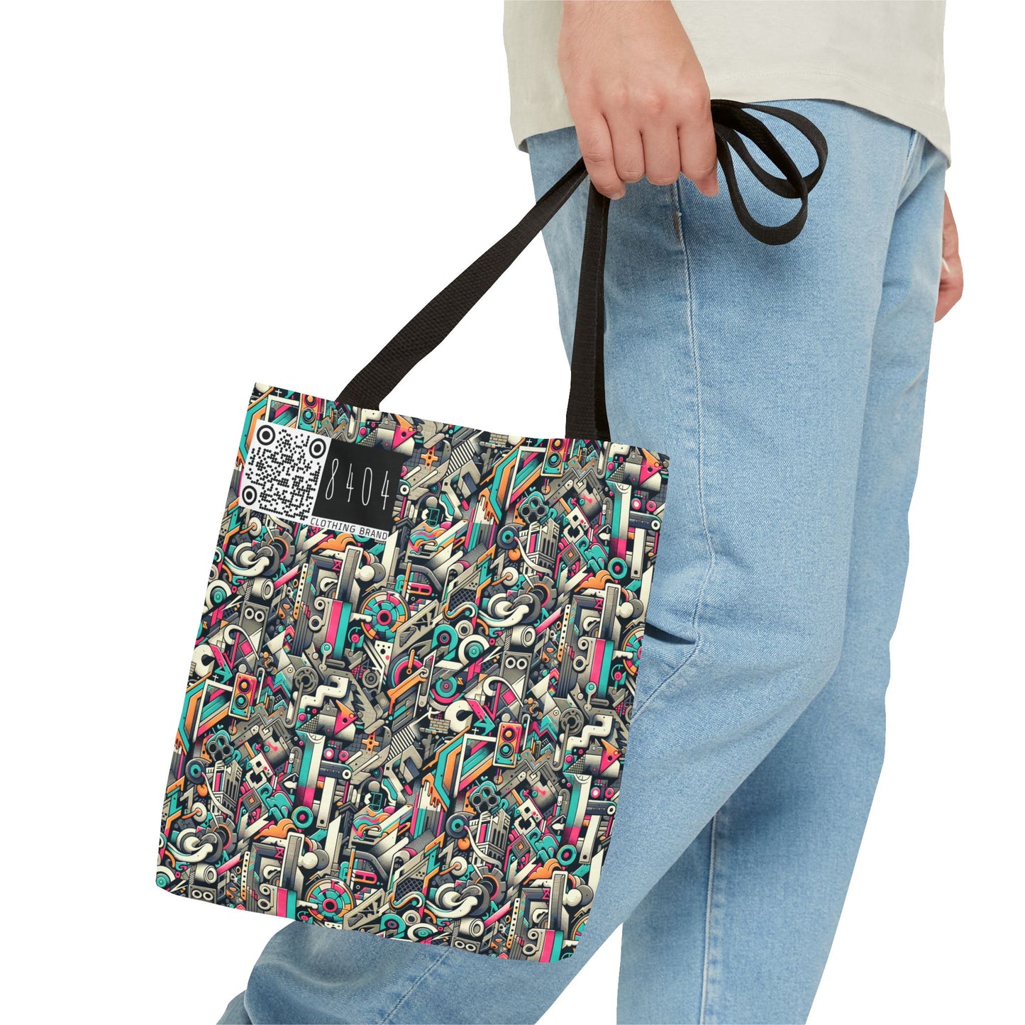 Digital Street Art Urban Street Style Tote Bag - 8404 Design-74