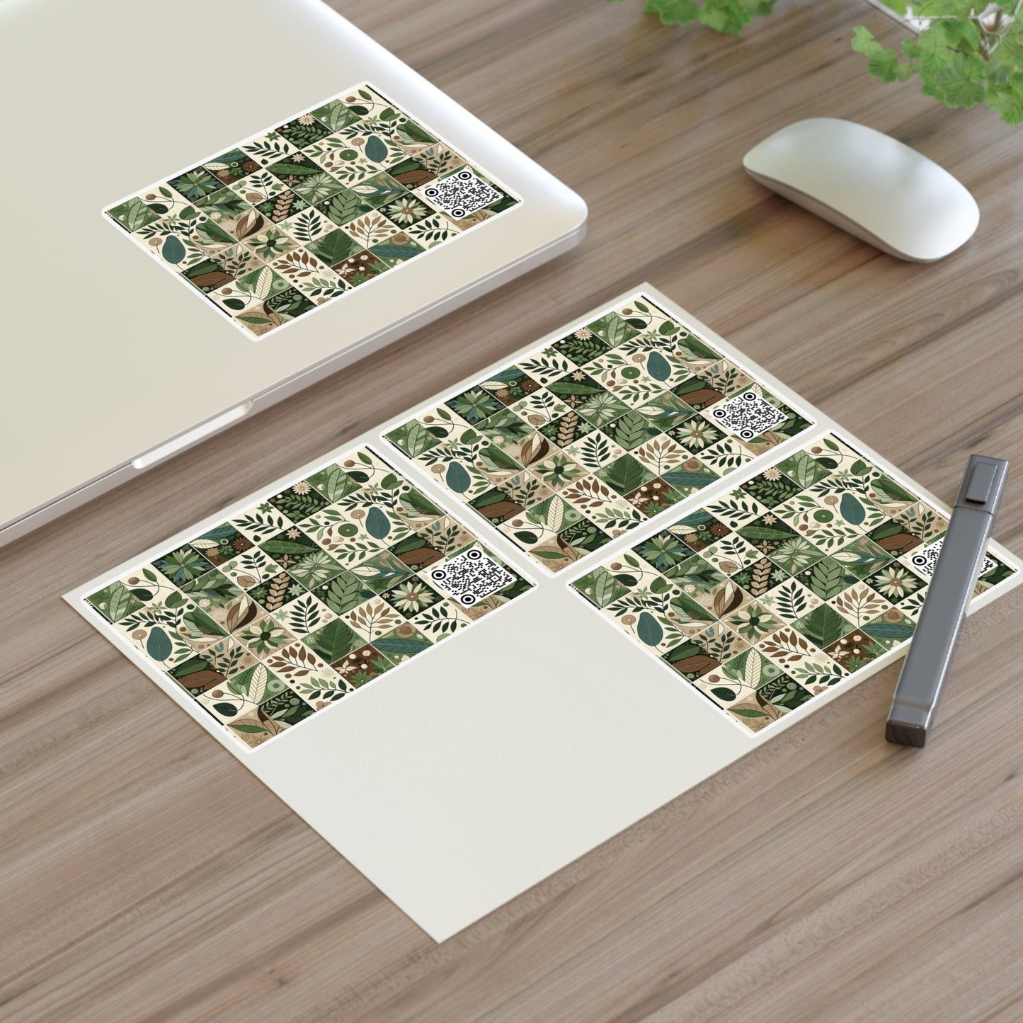 Streetwear Sustainability Environmentally Conscious Streetwear with a Natural Aesthetic Sticker Sheet - 8404 Design-57