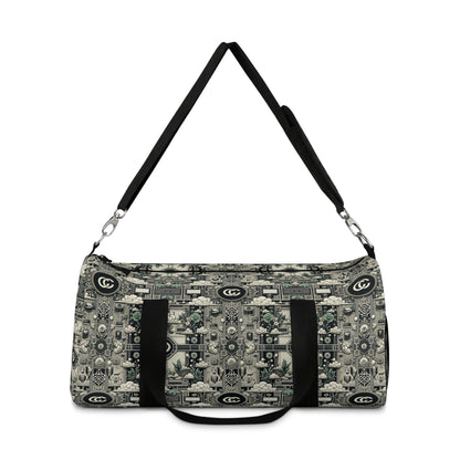 Cyber Garden Party Tech Garden Extravaganza Duffel Bag - 8404 Design-54