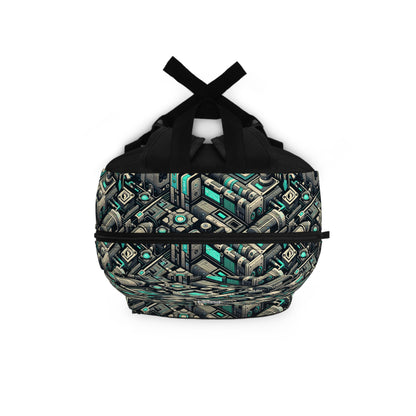 Tech Utility Fusion Modern Tech Streetwear Backpack - 8404 Design-49