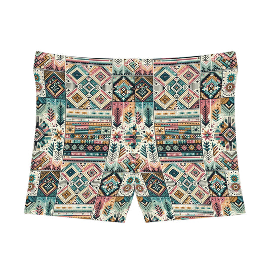 Digital Artisanal Fusion Digital Artisanal Women's Shorts - 8404 Design-49