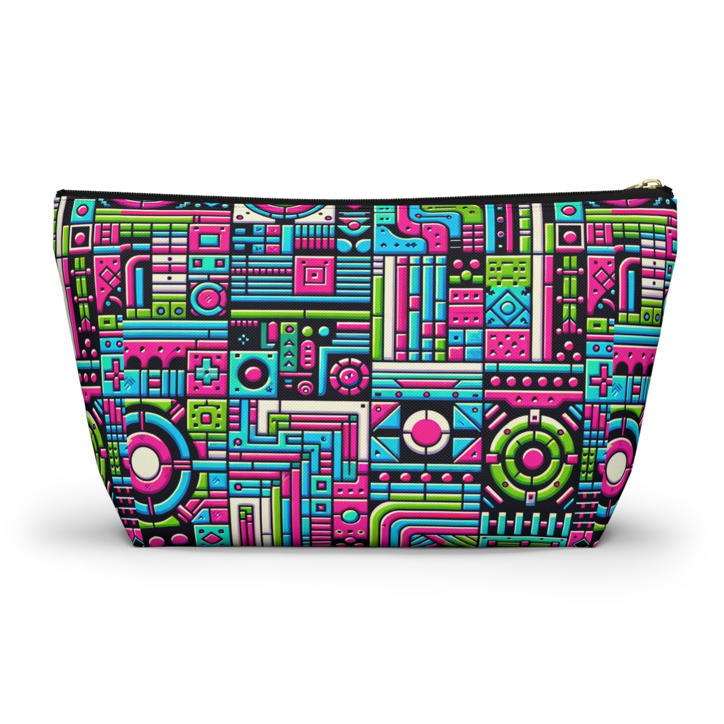Neon Street Pop Vibrant and Eye-catching Accessory Pouch W T-bottom - 8404 Design-62