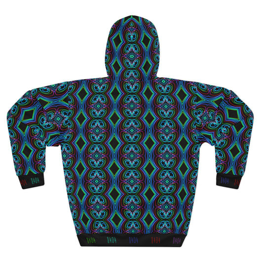8404's Unisex Adult "diamond Trance" Fashion Pullover Hoodie