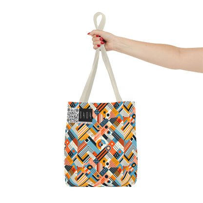 Abstract Graphic Art Modern Artistic Expression Tote Bag - 8404 Design-54