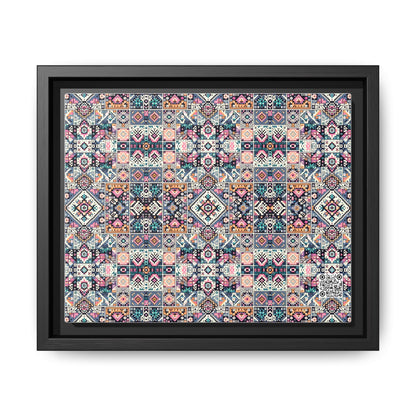 Matte Canvas, Framed (multi-Color) - 8404 Design-01
