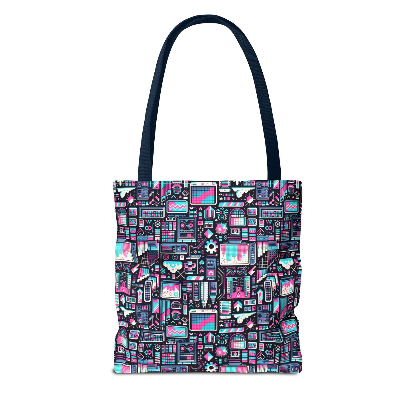 Digital Rebellion Youthful Streetwear with a Rebellious Digital Twist Tote Bag - 8404 Design-71