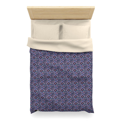Digital Rebellion Youthful Streetwear with a Rebellious Digital Twist Microfiber Duvet Cover - 8404 Design-65