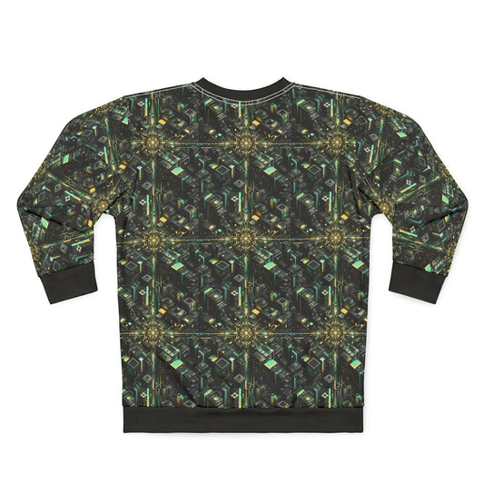 Tech Noir Graphics Tech-Inspired Streetwear Sweatshirt - 8404 Design-66