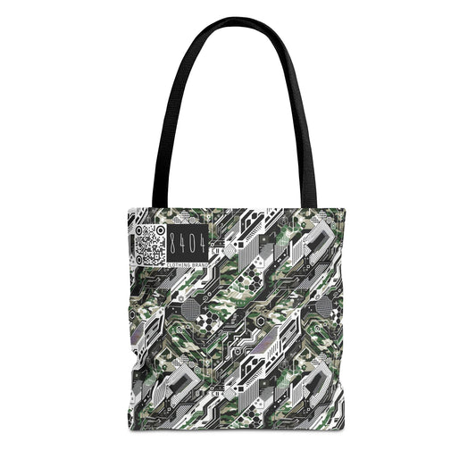 Tech Camo Fusion Tech-Forward Streetwear With a Futuristic Edge Tote Bag - 8404 Design-46