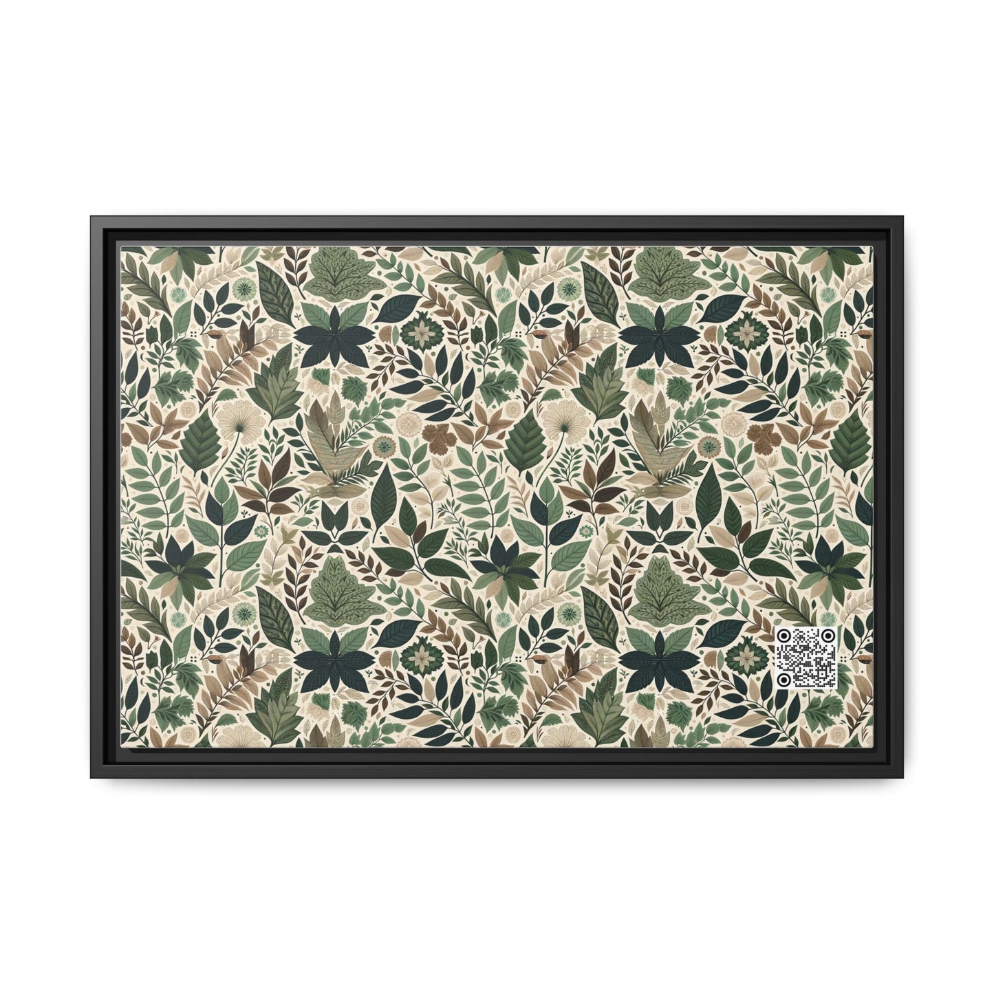 Streetwear Sustainability Environmentally Conscious Streetwear with a Natural Aesthetic Matte Canvas, Framed (multi-color) - 8404 Design-57 B