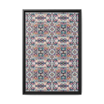 Matte Canvas, Framed (multi-Color) - 8404 Design-01