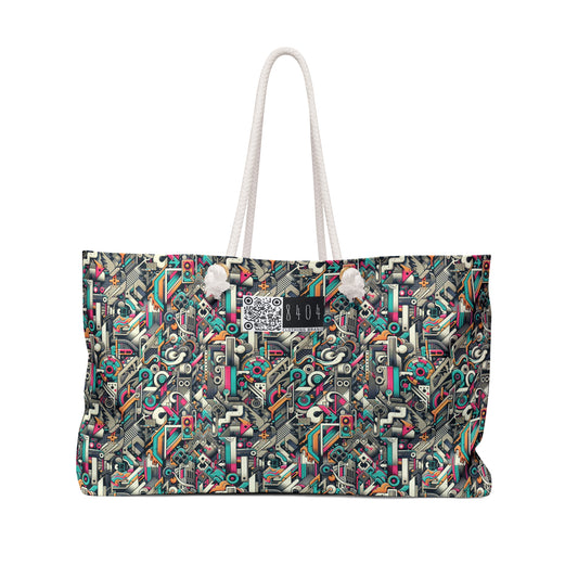 Digital Street Art Urban Street Style Weekender Bag - 8404 Design-74