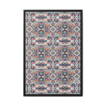 Matte Canvas, Framed (multi-Color) - 8404 Design-01