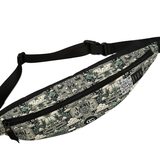 Cyber Garden Party Tech Garden Extravaganza Fanny Pack - 8404 Design-54