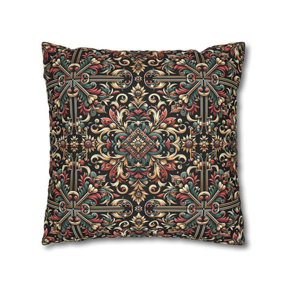 Streetwear Renaissance Artistic Clash of Old and New Spun Polyester Square Pillowcase - 8404 Design-46