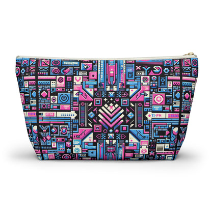 Digital Rebellion Youthful Streetwear with a Rebellious Digital Twist Accessory Pouch W T-bottom - 8404 Design-65