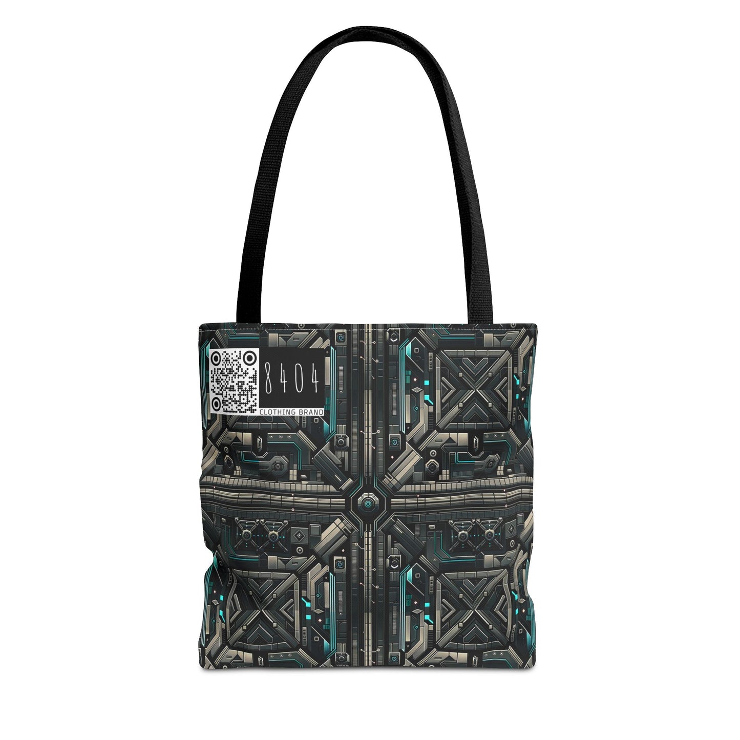 Tech Noir Futuristic Tech Aesthetic with a Dark Twist Tote Bag - 8404 Design-59