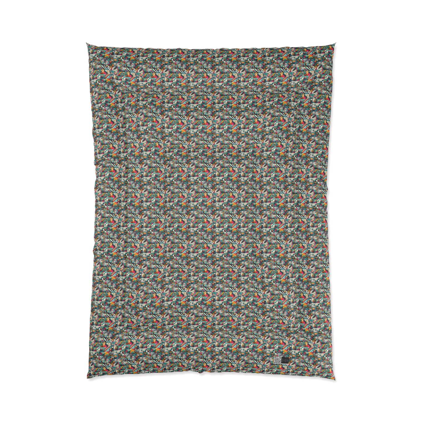 Graffiti Fusion Modern Street Art Fusion Comforter - 8404 Design-58