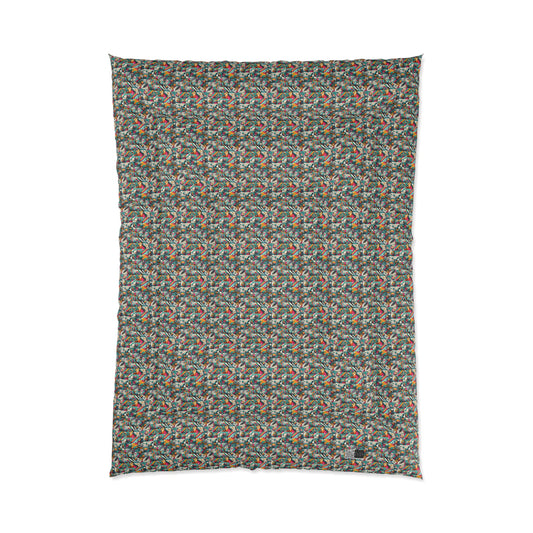 Graffiti Fusion Modern Street Art Fusion Comforter - 8404 Design-58