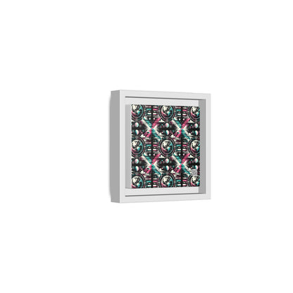 Digital Artistry Digital-native Streetwear Matte Canvas, Framed (multi-color) - 8404 Design-62 B
