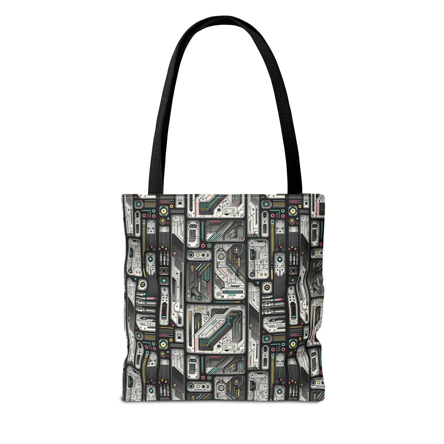 Tech Utility Gear Tech-Forward Minimalism Tote Bag - 8404 Design-45