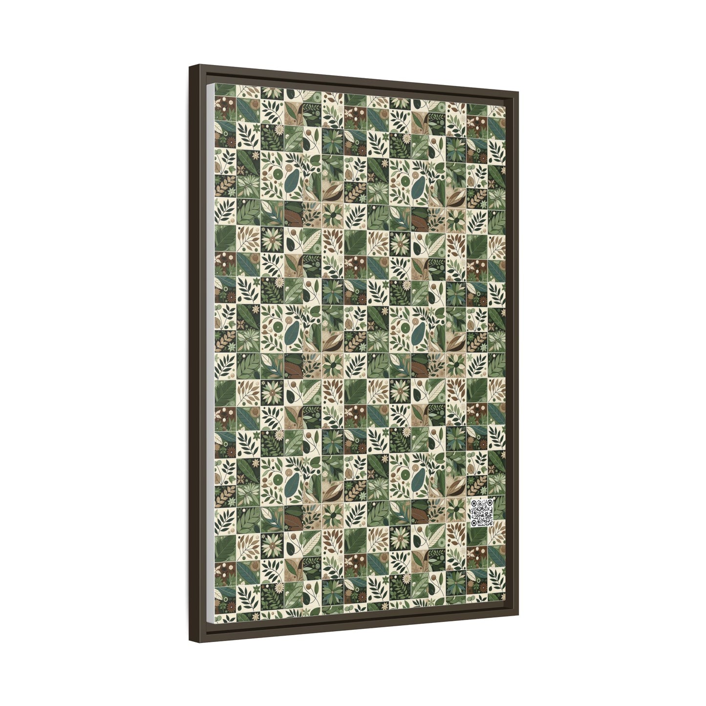 Streetwear Sustainability Environmentally Conscious Streetwear with a Natural Aesthetic Matte Canvas, Framed (multi-color) - 8404 Design-57 A