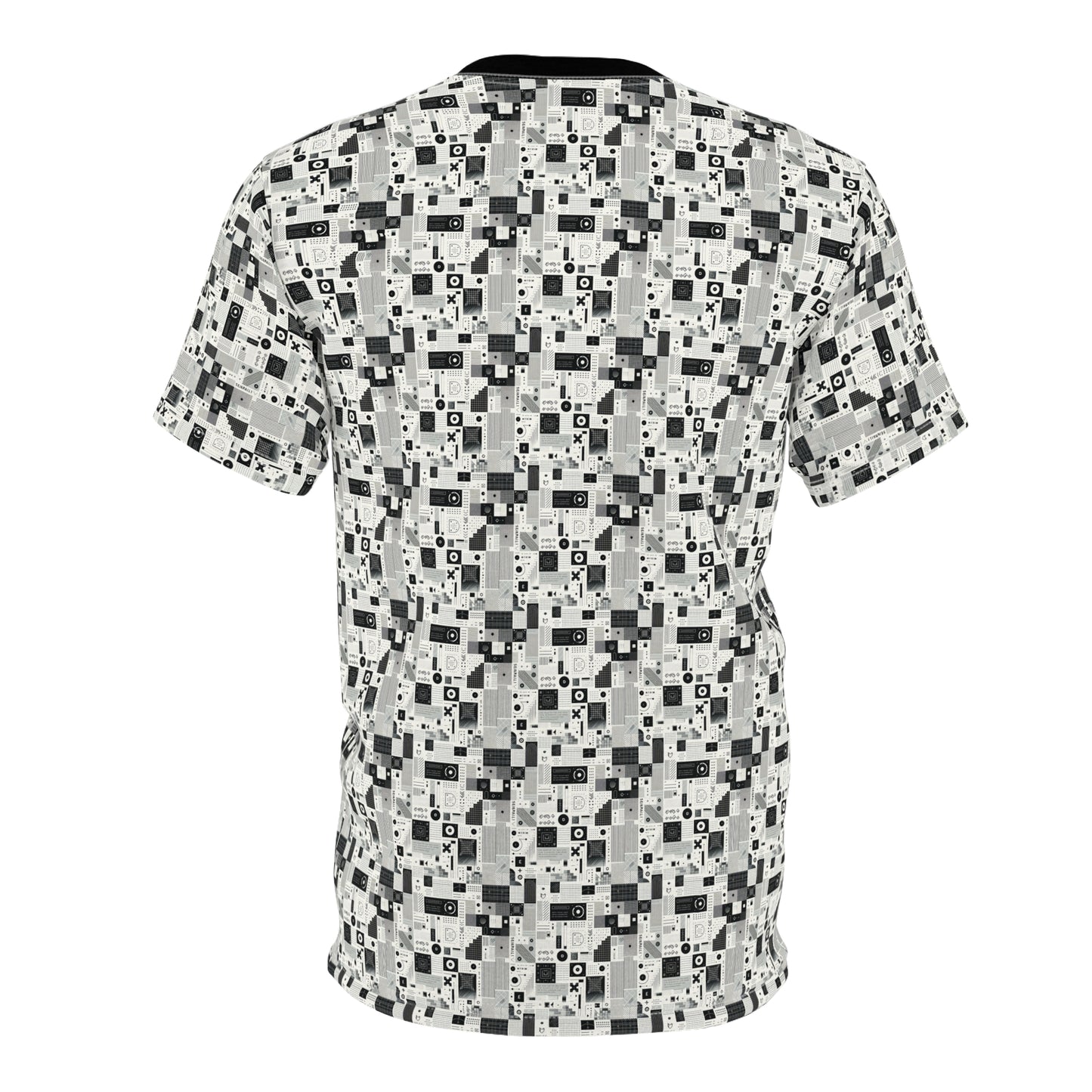Digital Minimalism Minimalist Tech Unisex Cut & Sew Tee - 8404 Design-50