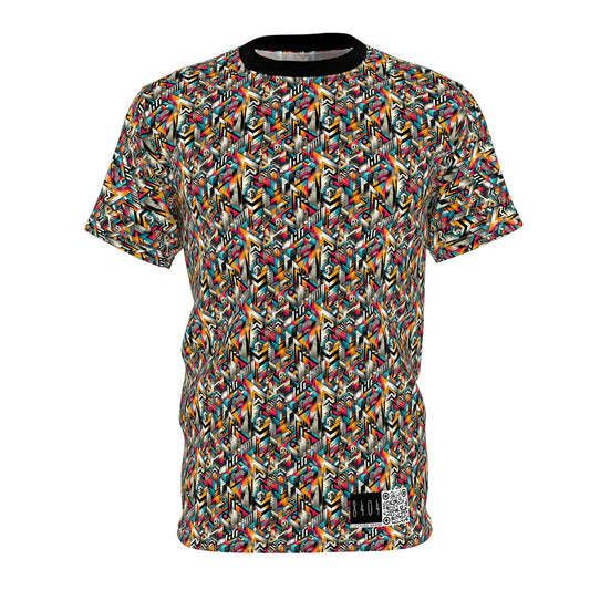 Graffiti Revival Urban Street Art Unisex Cut & Sew Tee - 8404 Design-62