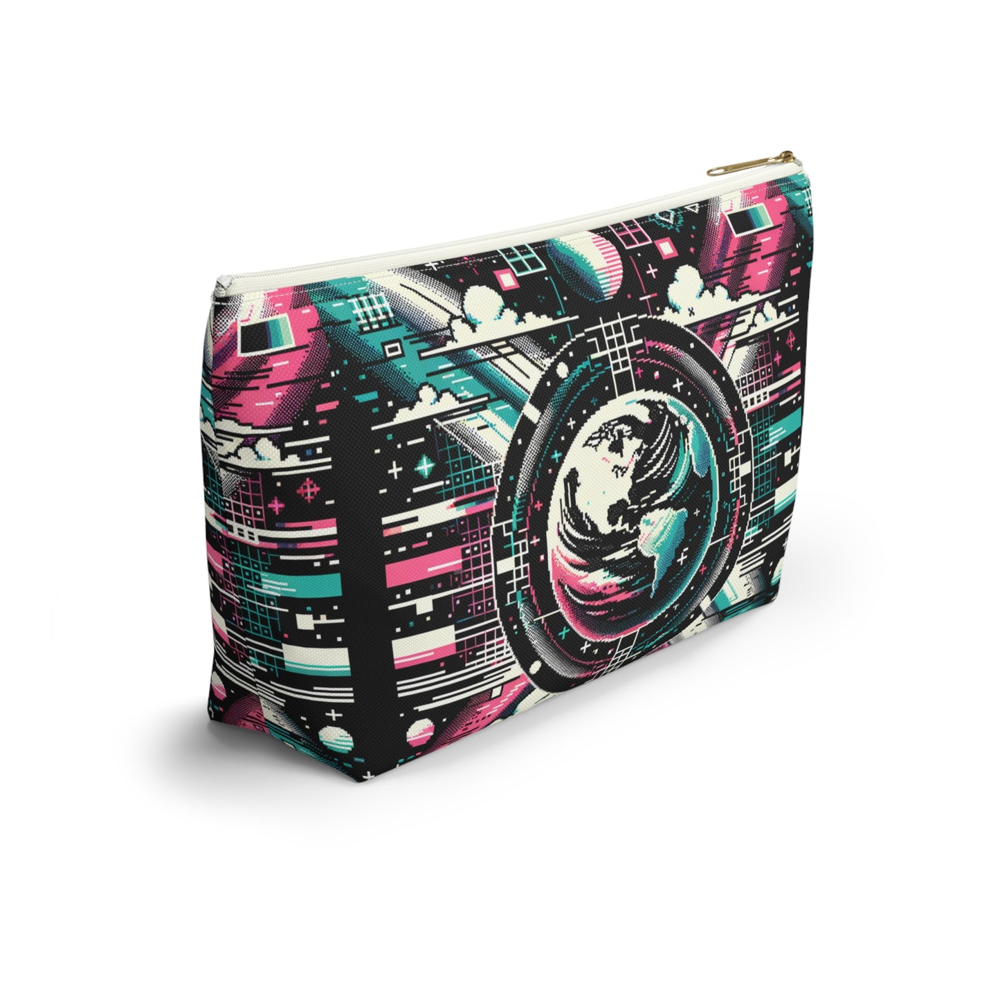 Digital Artistry Digital-native Streetwear Accessory Pouch W T-bottom - 8404 Design-62